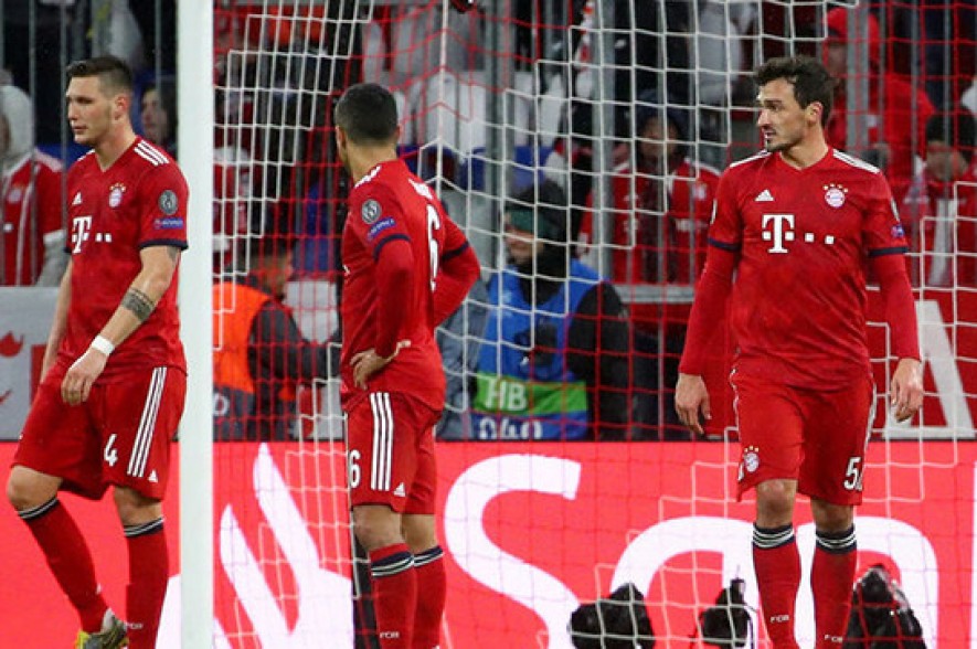«Бавария» впервые за 8 лет не вышла в 1/4 финала ЛЧ