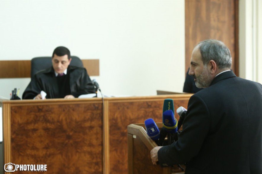 Armenia’s PM passes as witness in armed attack case, gives testimonies at court
