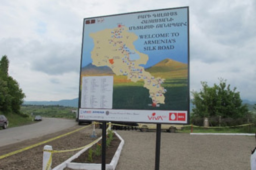 On the Silk Road Village Welcome Center opened