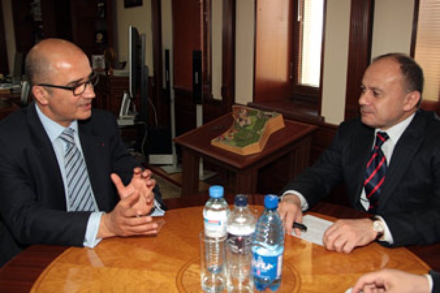 Seyran Ohanyan received Alexi Govchyan