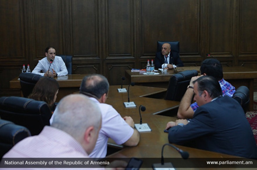 CC judge candidate Arthur Vagharshyan meets with My Step faction lawmakers