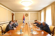 Artsakh President, CC president Hrayr Tovmasyan discuss cooperation in judicial sphere