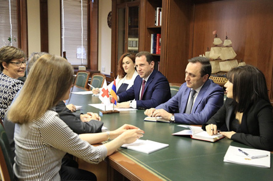 Armenia’s DM, ICRC representatives refer to issue of Armenian captive in Azerbaijan