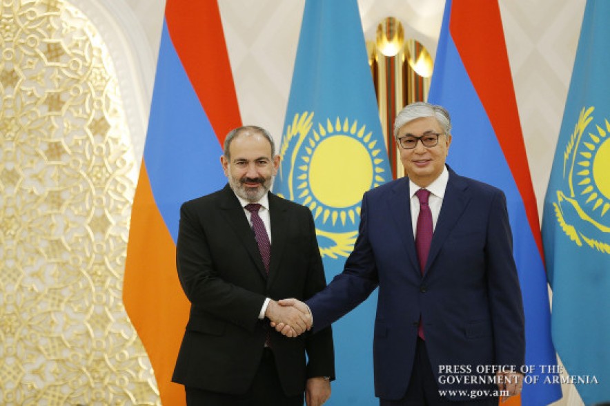 Armenia plays an important role in the Eurasian Economic Union: Kazakh president