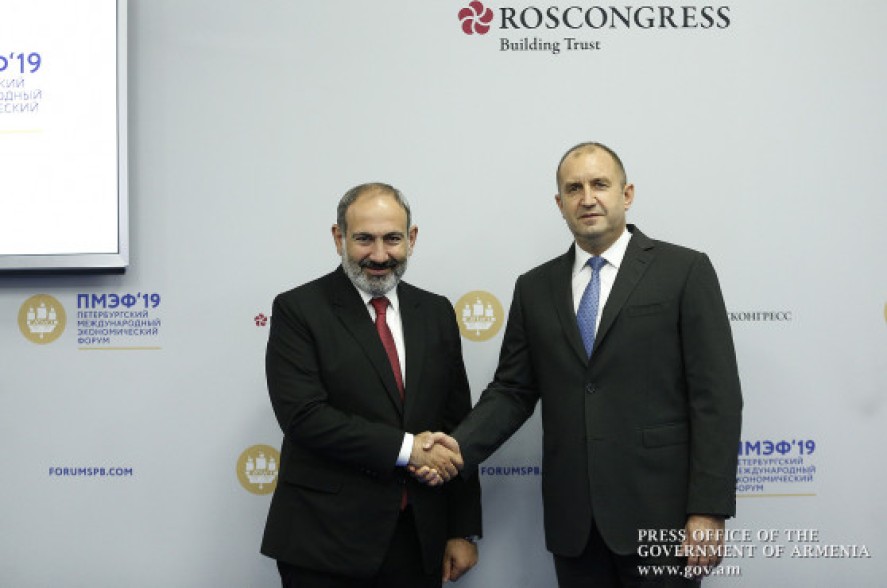 Armenia, Bulgaria to revitalize bilateral cooperation: Nikol Pashinyan meets Rumen Radev