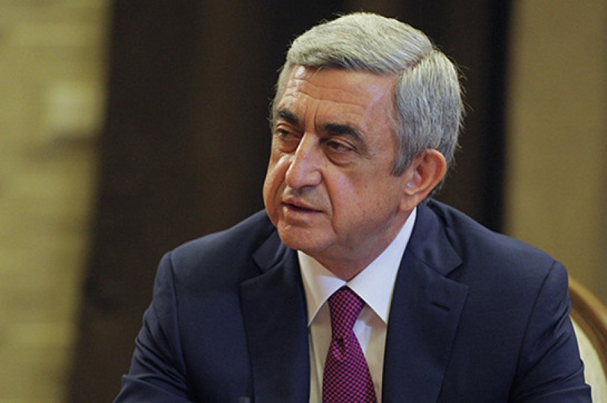 What Constitution says is obliging: Serzh Sargsyan