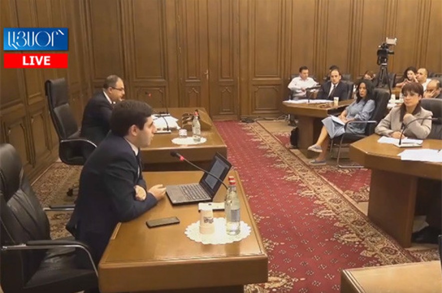 NA discusses suspension of CC chairman Hrayr Tovmasyan’s authorities