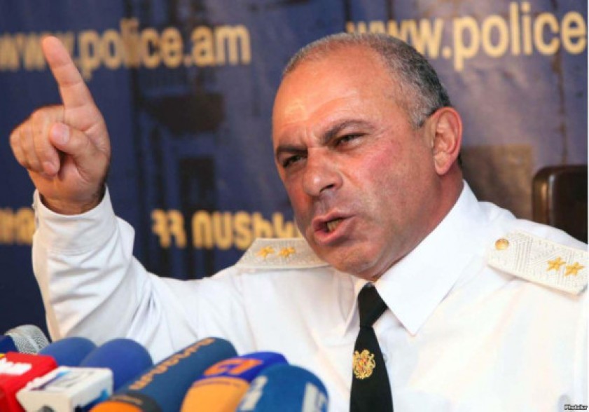 Former chief of Armenia’s police Alik Sargsyan describes accusations against him “made-up composition not relating to him”