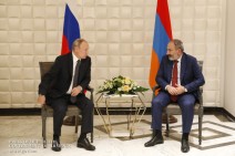 Armenia’s PM, Russia’s President discuss gas price issue: spokesperson