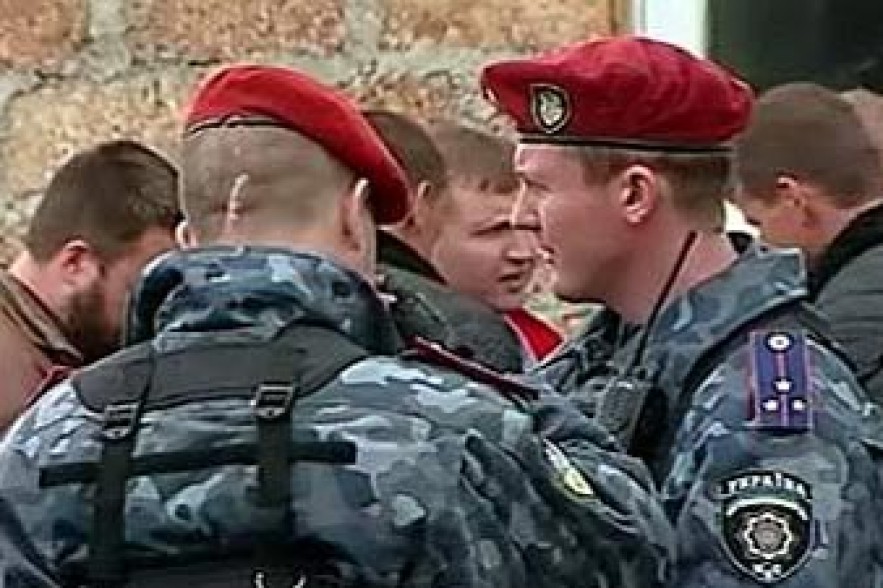 Жители Киева вызвали спецназ на репетицию комедийного шоу