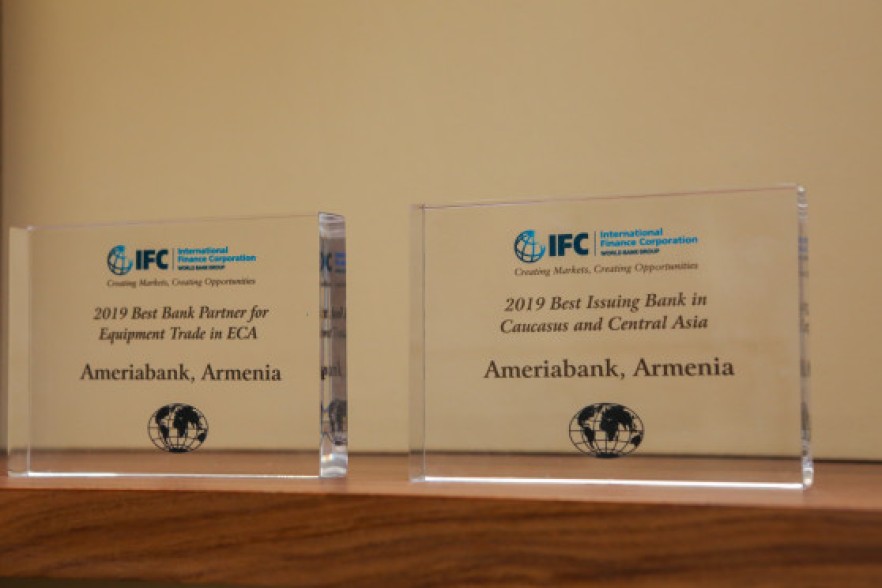 Ameriabank Receives Two IFC Awards for Achievements in Trade-Finance Sector