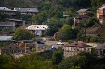 Azerbaijani side opens fire in direction of Armenian Baghanis settlement, damages houses