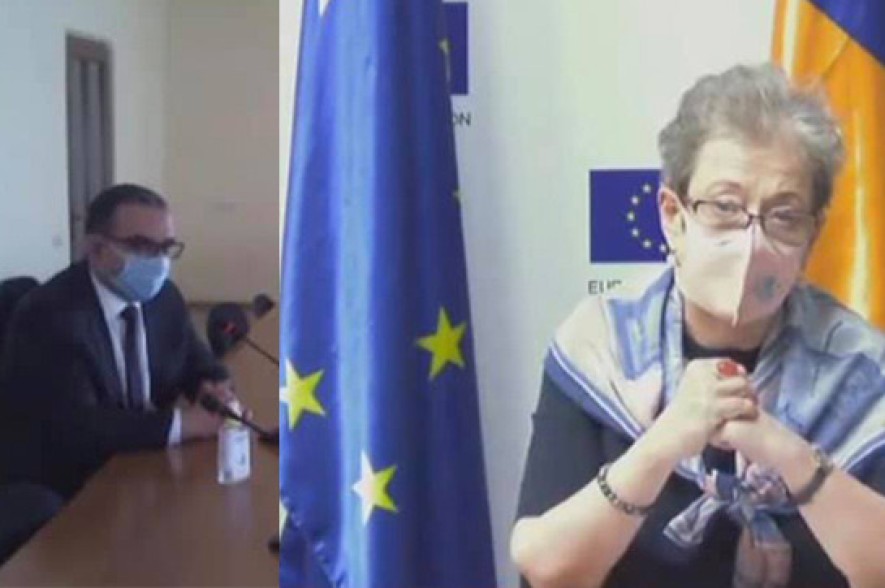 Armenia’s Economy Minister, EU Ambassador discuss opportunities of expansion of Armenia-EU relations