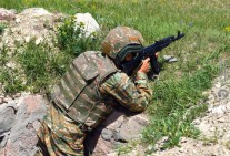 Azerbaijani side opens over 700 shots in direction of the Armenian post guards during past week