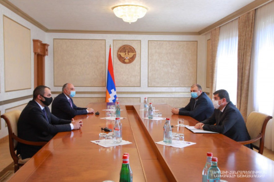 Արայիկ Հարությունյանն ընդունել է ՀՀ գլխավոր դատախազ Արթուր Դավթյանին