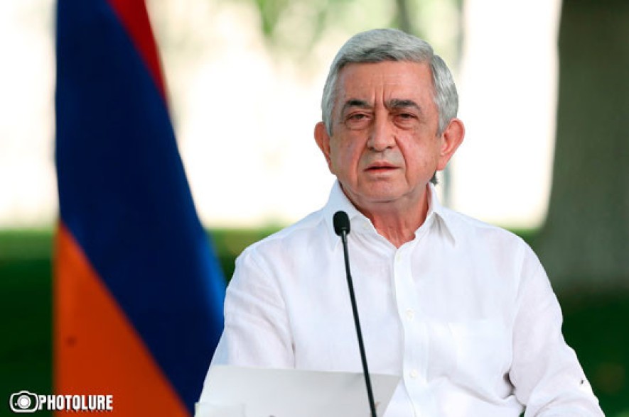 Եթե լինի լայնածավալ պատերազմ, Հայաստանի Հանրապետոթյունը պարտավոր է ճանաչել Լեռնային Ղարաբաղի անկախությունը. Սերժ Սարգսյան