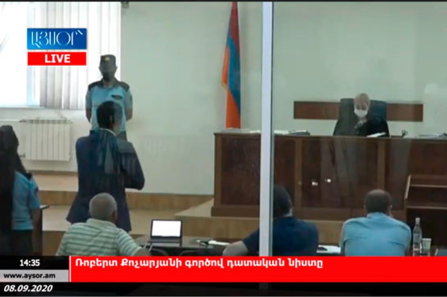 Court hearing of case against Armenia’s second president resumes