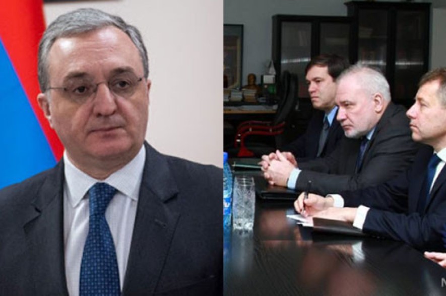 Զոհրաբ Մնացականյանը կապի մեջ է ԵԱՀԿ Մինսկի խմբի համանախագահության հետ