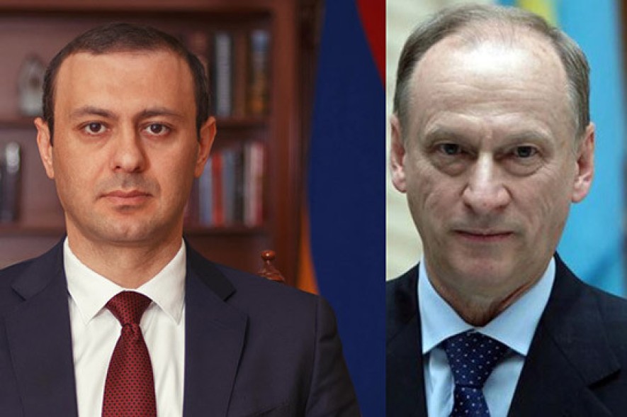 Արմեն Գրիգորյանը ՌԴ ԱԽ քարտուղարի հետ հեռախոսազրույցում ներկայացրել է սահմանային իրավիճակը