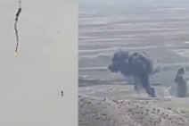 Armenian side hits another UAV of the enemy (video)