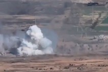 The Defense Army of the Republic of Artsakh continues confidently destroying the servicemen and the military equipment of the Azerbaijani Army