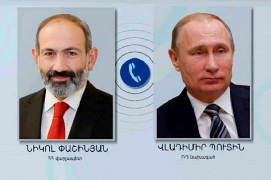 Պուտինը Փաշինյանի հետ հեռախոսազրույցում ընդգծել է մարտական գործողություններն անհապաղ դադարեցնելու անհրաժեշտությունը