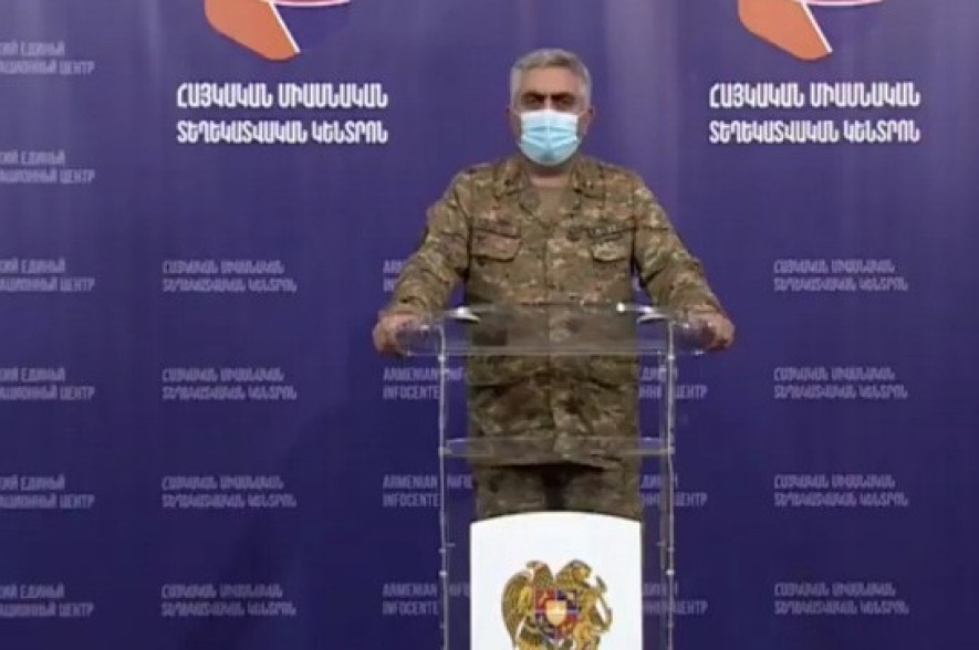 Երեկվանից մինչև այսօր կեսօր հակառակորդն ունեցել է մոտ 200 զոհ, կորցրել է 3 ԱԹՍ, 4 ավտոտեխնիկա. Արծրուն Հովհաննիսյան