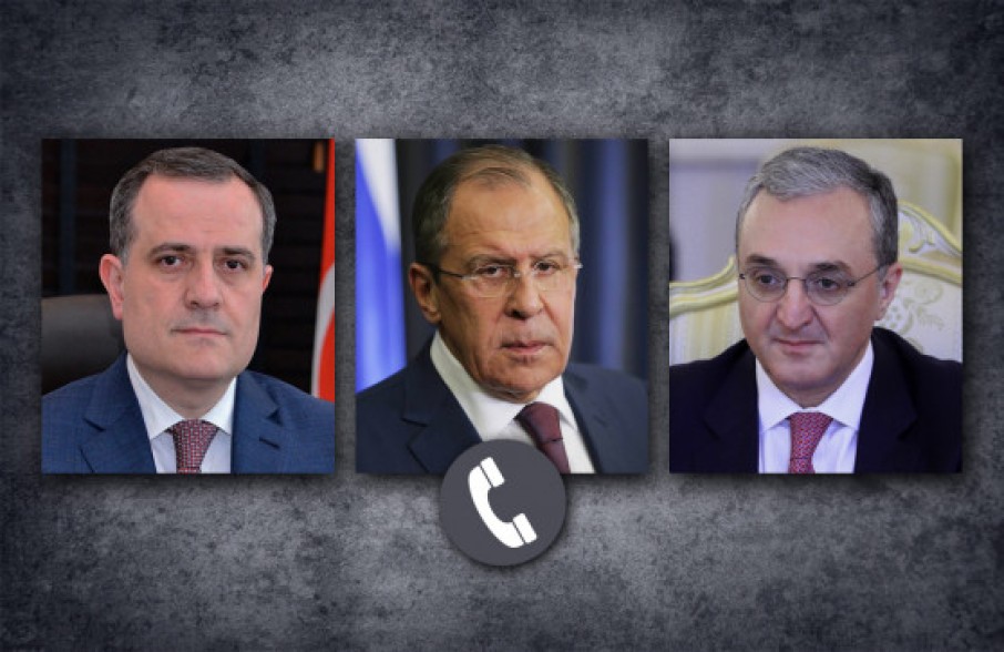 Russia’s Lavrov holds phone talks with Armenian, Azeri FMs, parties reaffirm commitment to ceasefire agreement