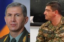 General-Lieutenant Onik Gasparyan awarded General-Colonel military rank, Colonel Artak Budaghyan awarded military rank of General-Mayor