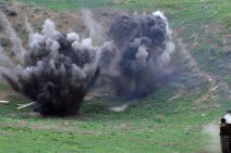Enemy’s infantry flees battlefield after strike of Armenian troops: MOD representative