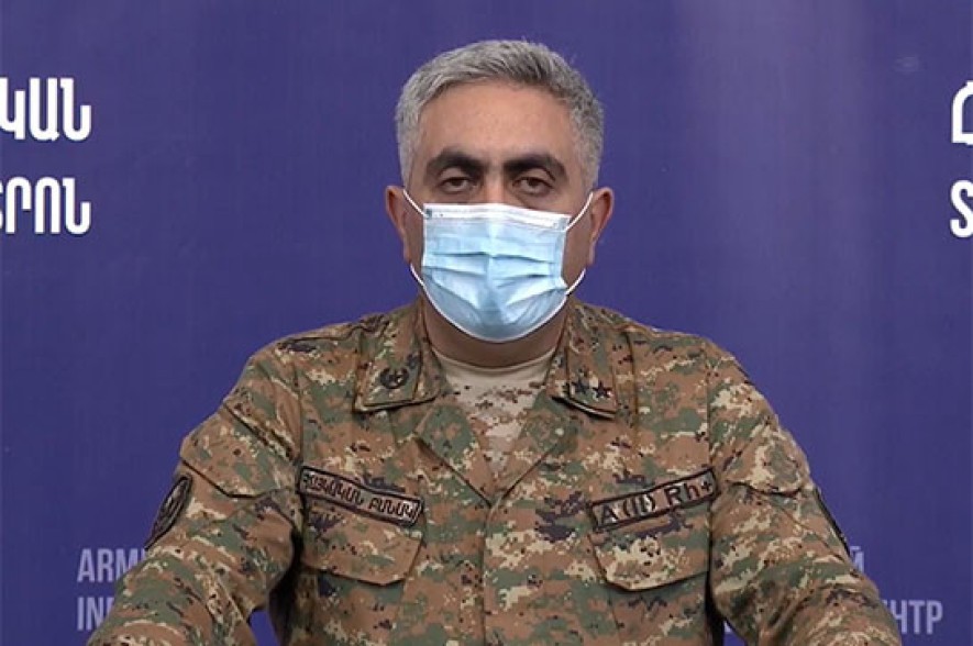Azerbaijani convoy consisting of 30 vehicles destroyed today: MOD representative