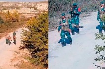 Mercenaries wearing the forms of Azerbaijani border troops (video)