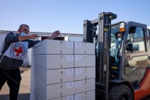 The ICRC mission in Nagorno-Karabakh delivered 1,500 body bags to the forensic bureau