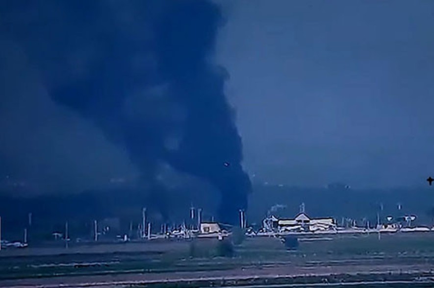 Elimination of enemy's military infrastructures (video)