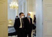 Armenian, France’s presidents meet, discuss situation in Nagorno Karabakh conflict zone