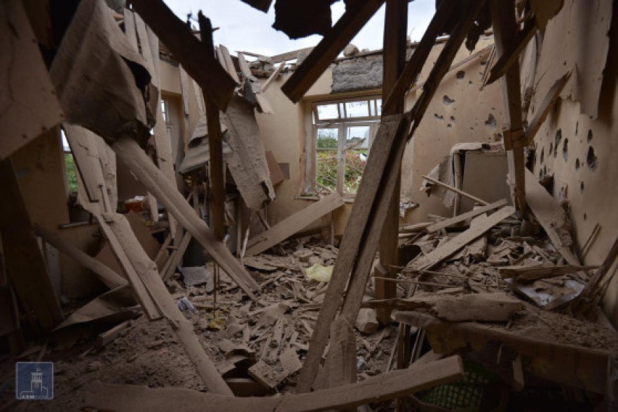 Azerbaijan violates ceasefire in peaceful settlements, uses military aviation against Martuni: Artsakh Emergency Situations State Service