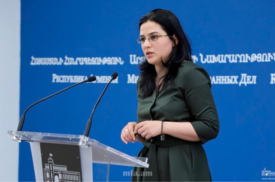 Armenia and Artsakh, unlike our two neighbours, do not host, but fight terrorists: Armenia's MFA