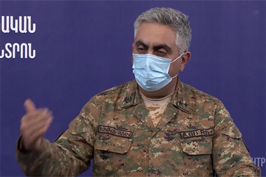 MOD representative: Karabakh army subdivisions succeed in improving positions in the direction of Berdzor