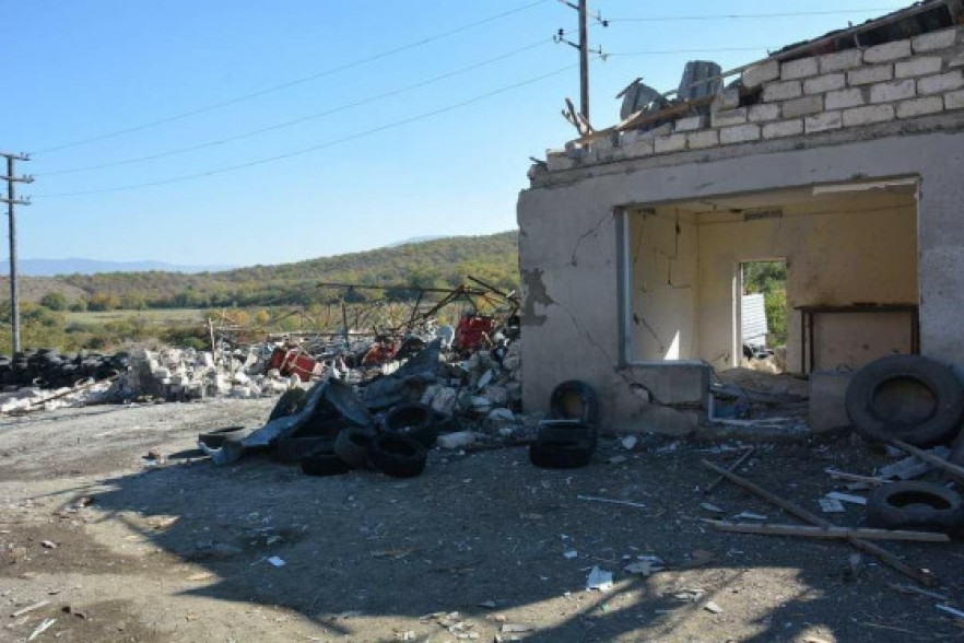 Azerbaijani forces again shell Karabakh’s Stepanakert, Shushi, Martuni from Smerch MLRS