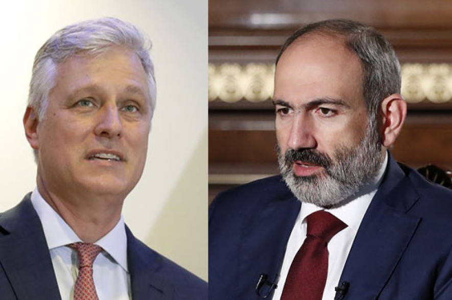 Օ'Բրայանը զանգահարել է Փաշինյանին՝ կողմերին հորդորելով պահպանել Ղարաբաղում հրադադարի ռեժիմը