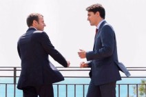 Macron and Trudeau discussed the situation in Nagorno Karabakh