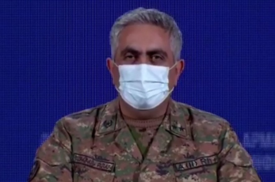 South from Berdzor adversary tried to move forward, pushed back with losses: MOD representative