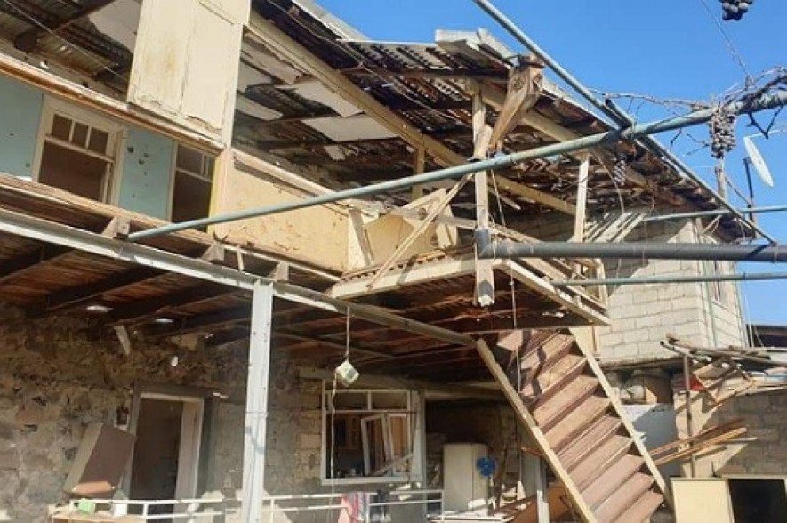 Karabakh's capital Stepanakert after shelling (photos)