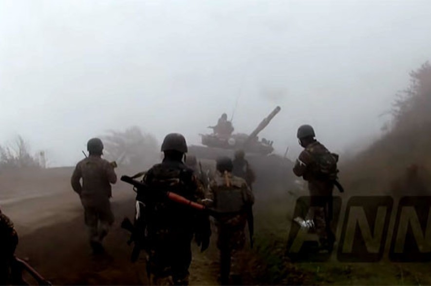 Intensive fights ongoing in direction of Martuni, though not like in Shushi: MOD representative