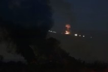 Russian helicopter falls and explodes in Armenia’s Ararat province