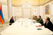Armenia’s PM meets defense and foreign ministers, discusses situation over Karabakh