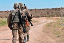 Process of exchange of bodies of killed servicemen took place at line of contact