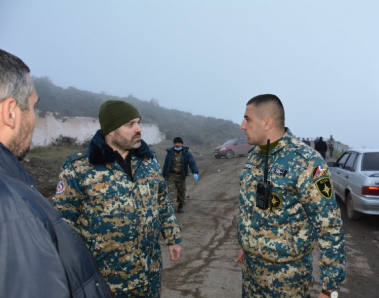 Works on searching the missing and withdrawing bodies of killed continue