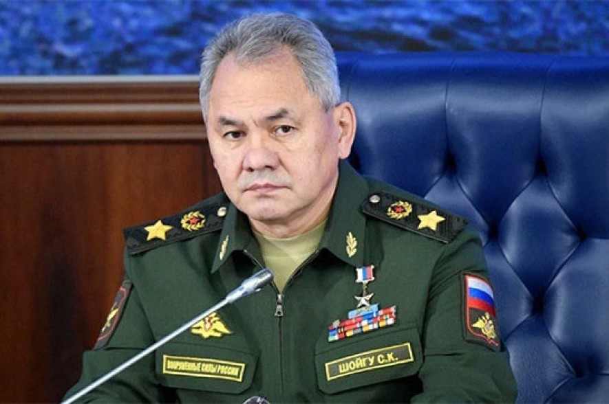 Sergey Shoygu departs to Baku