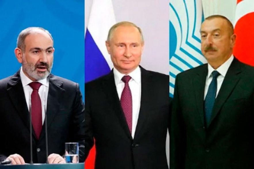 Putin discusses work of Russian peacekeepers in Karabakh during phone conversations with Pashinyan and Aliyev